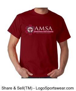 AMSA Unisex Chapter Logo Tee Design Zoom
